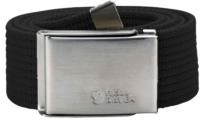 Fjällräven Canvas Belt Gürtel Schwarz